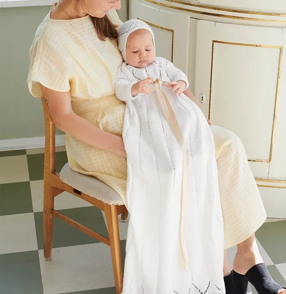 Skírnarkjóll,kjusa-T13-38ab