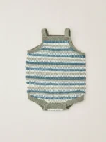 T14-08 Rönd. peysa/samfella/húfur/sokkar - Image 3