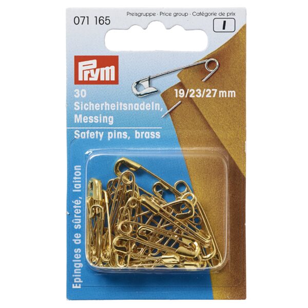 Prym Öryggisnælur Gylltar