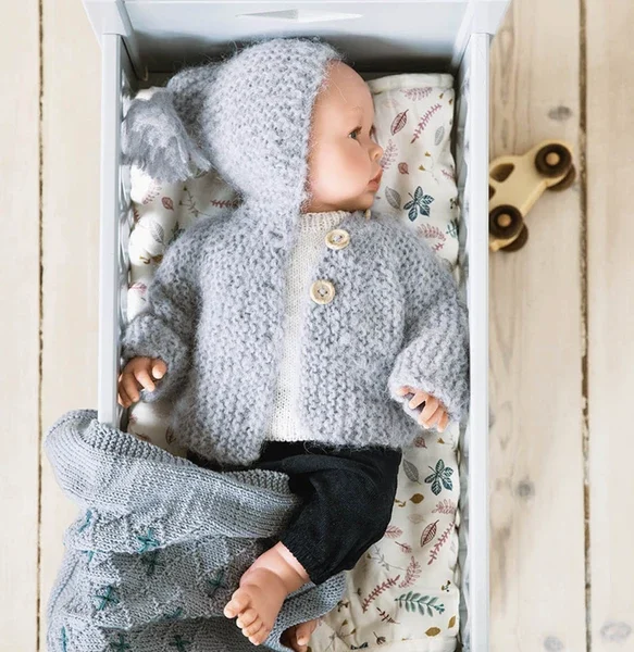 T11-10 Hettujakki í garðaprjóni