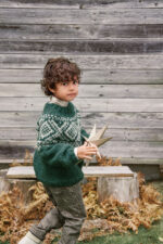 CHUNKY MARIUS BARNAPEYSA prjónuð niður frá hálsi - Image 2