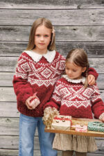 CHUNKY MARIUS BARNAPEYSA prjónuð niður frá hálsi