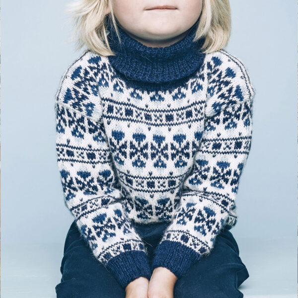 Peysa með rúllukraga