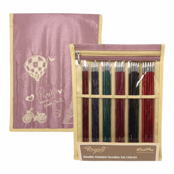 KnitPro Royal sokkarprjónar 20cm