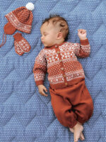 Þelamörk ungbarnasett úr Babyll Lanett