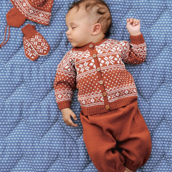 Þelamörk ungbarnasett úr Babyll Lanett