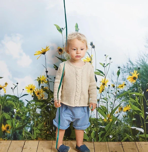 T11-30 Birk kaðlapeysa