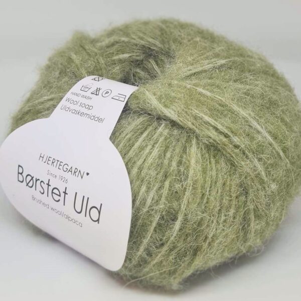 Börsted uld 1285 mosagrænn