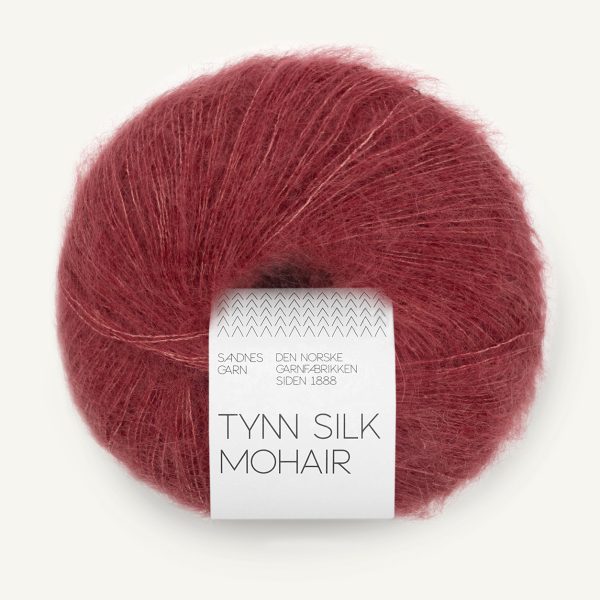 Tynn silk mohair 4353 Rustic Rose
