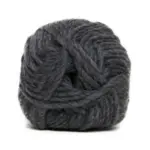 Natur uld 500 dökk grátt 100g