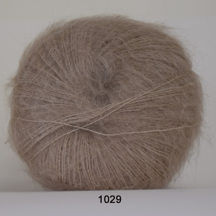 Silk Kid Mohair 1029 Ljós drapp 25g