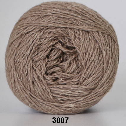 Wool Silk 3007 Ljósbrúnyrjótt