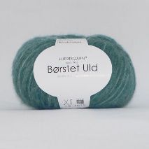 Börstet uld 1420 flöskugrænn