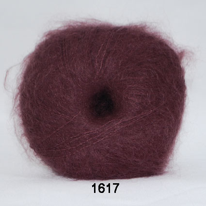 Silk Kid Mohair 1617 Maroon 25g