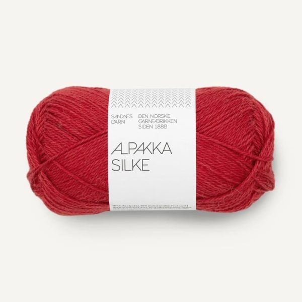Alpakka silk 4135 Heritage Red