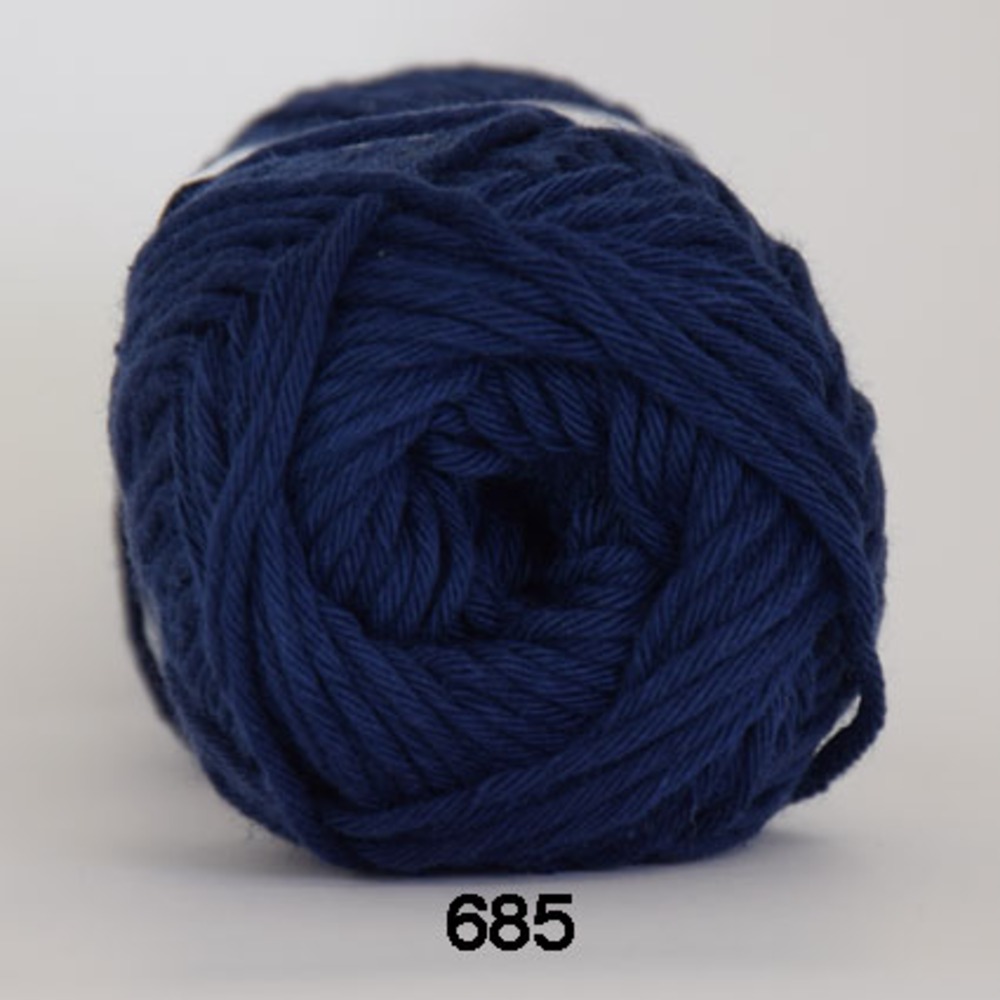 50120685.jpg Cotton 8/8 Marine blátt 685 - Image 1