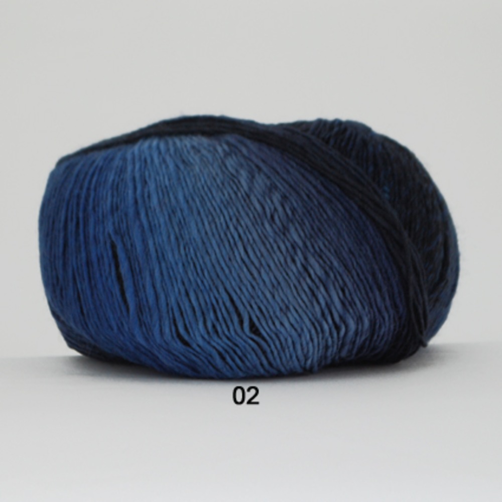 14480002.jpg Longcolors Merino 02 blátt 100 gr - Image 1