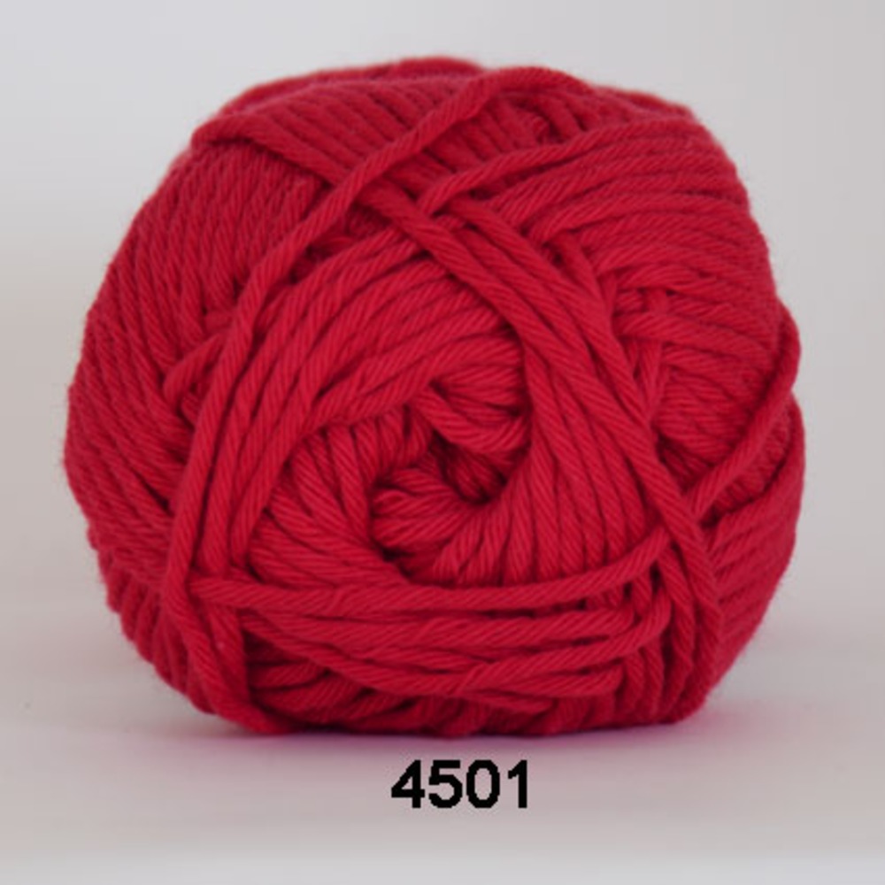 50124501.jpg Cotton 8/8 rautt 4501 - Image 1